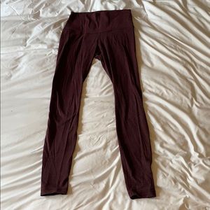 Lulu lemon leggings high waisted